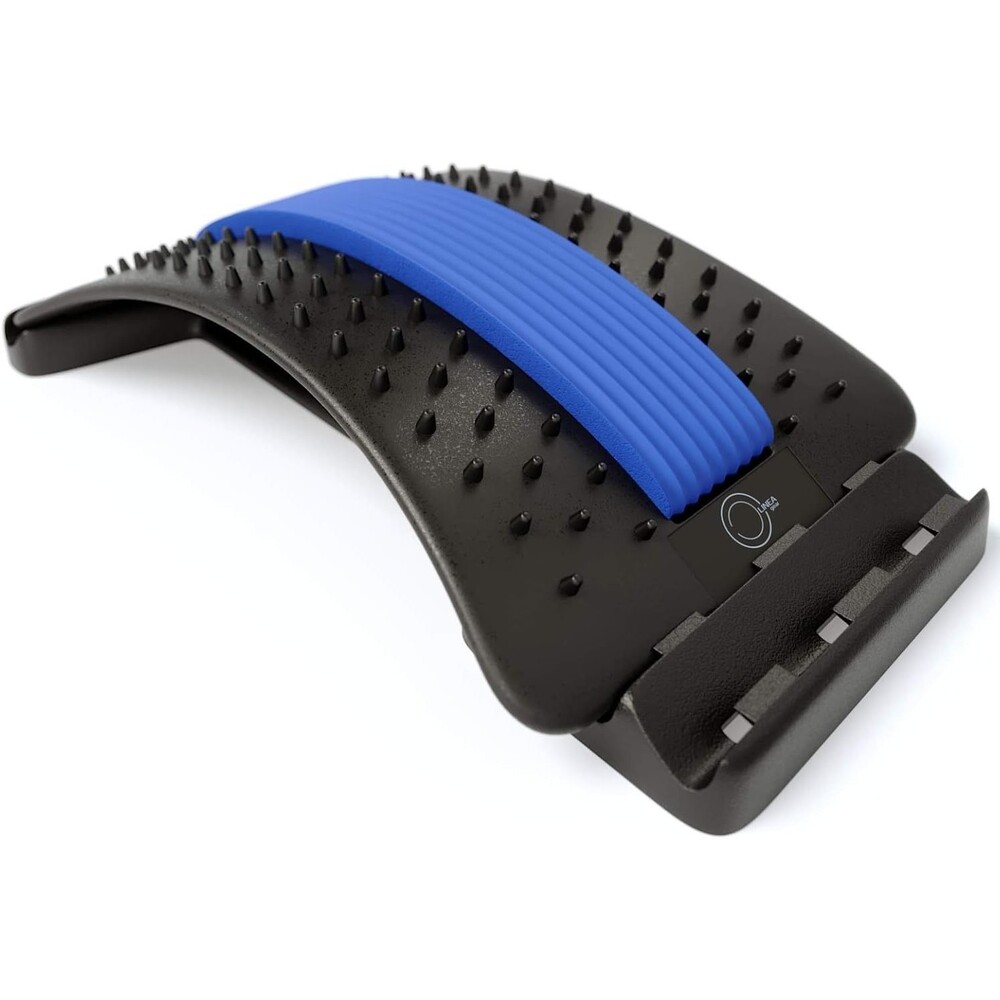 Back Stretcher, Lumbar Back Pain Relief Orthopedic Device, Multi-Level Massager
